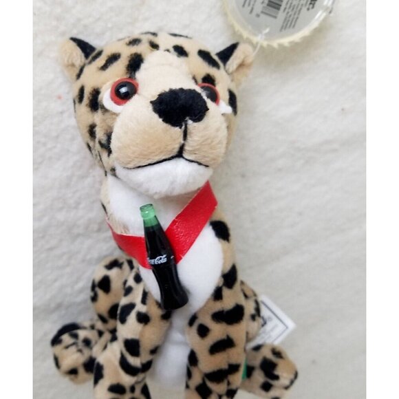 Coca-Cola 1999 Intl Collection Plush beanbag #0249 Heeta the Cheetah Namibia - Picture 2 of 8